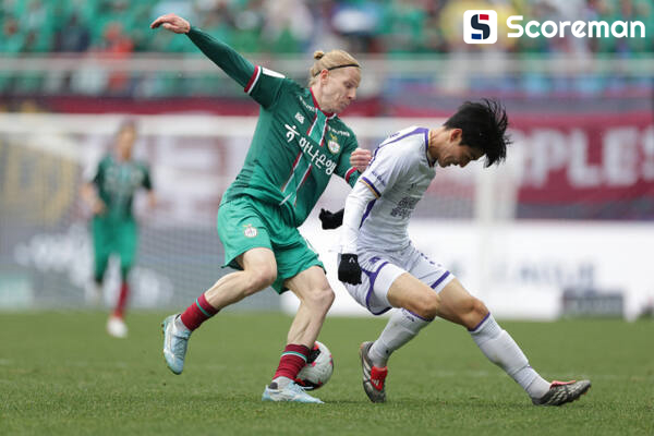 K리그1 대전, 후반 추가시간 PK 실축…안양과 안방서 1-1 무승부